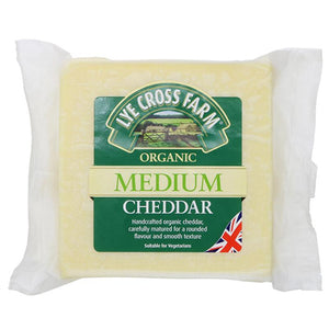 Medium Cheddar Cheese Organic