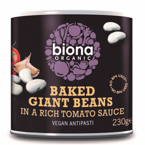 Baked Giant Beans in tins organic