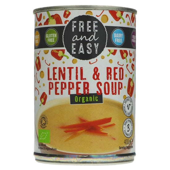 Lentil & Red Pepper Soup Organic
