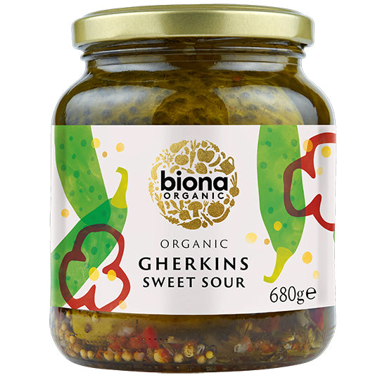 Gherkins Sweet Sour  - lge organic
