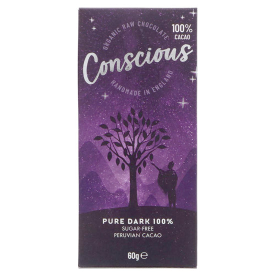 Pure Dark 100% Cacao Bar Organic