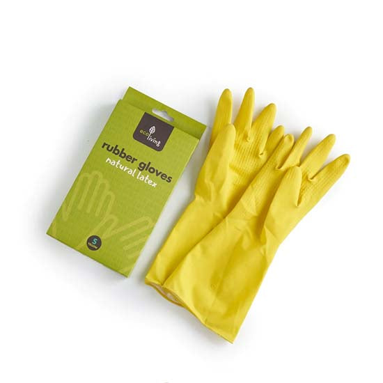 Rubber Gloves - natural latex - medium