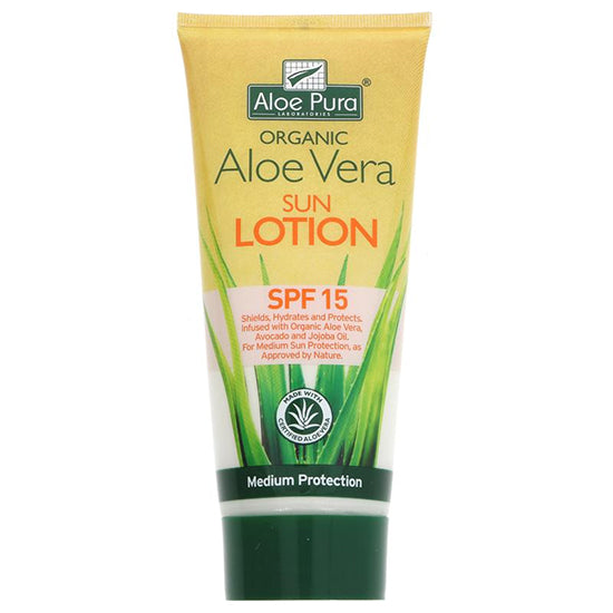 Aloe Vera Sun Lotion SPF 15 PRE ORDER REQ'D