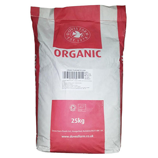 White flour - plain organic PRE ORDER REQ'D